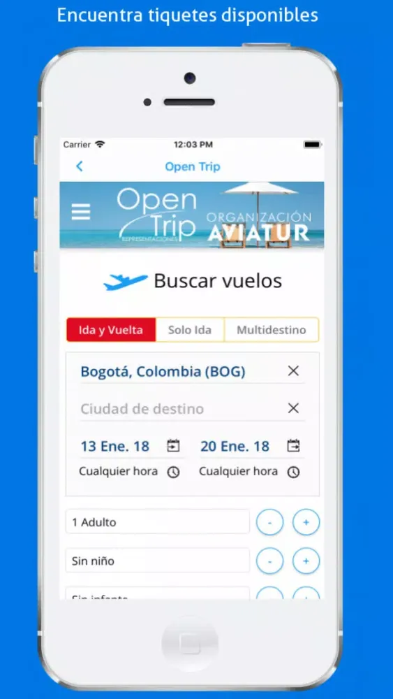 Capturas de pantalla de Open Trip