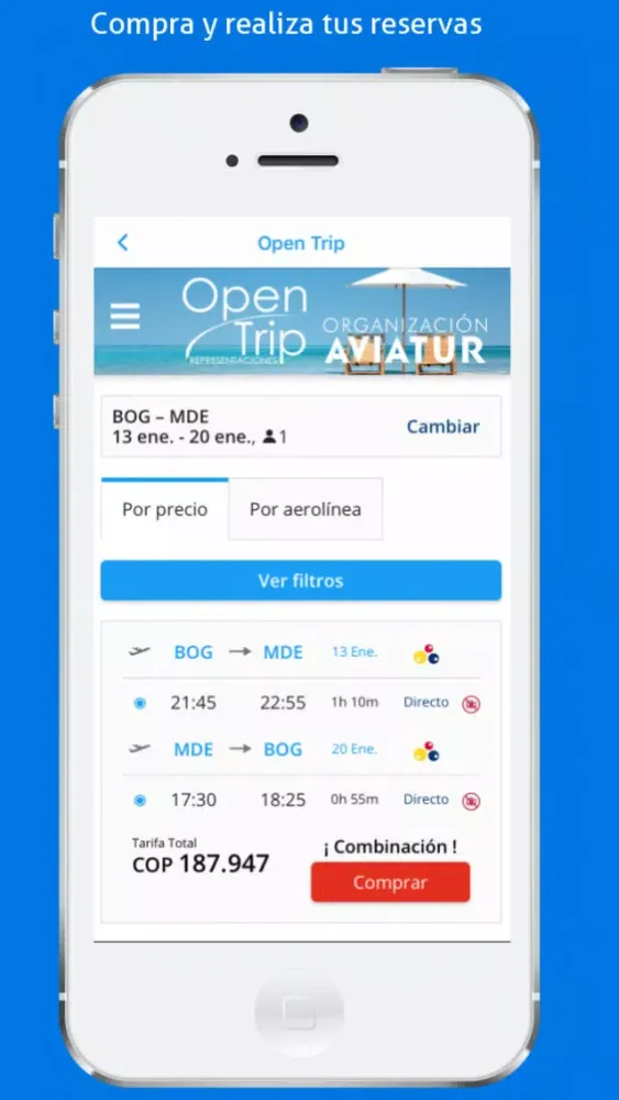 Capturas de pantalla de Open Trip