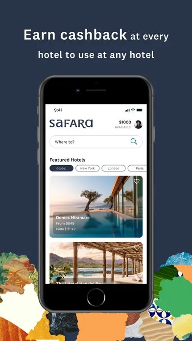 Safara - Book Amazing Hotels应用截图