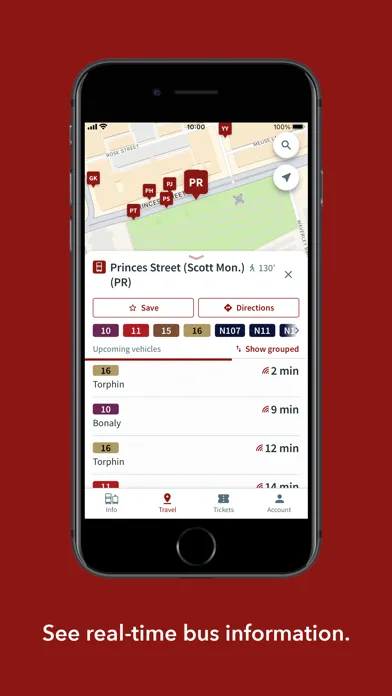Скриншоты Lothian Buses/Edinburgh Trams