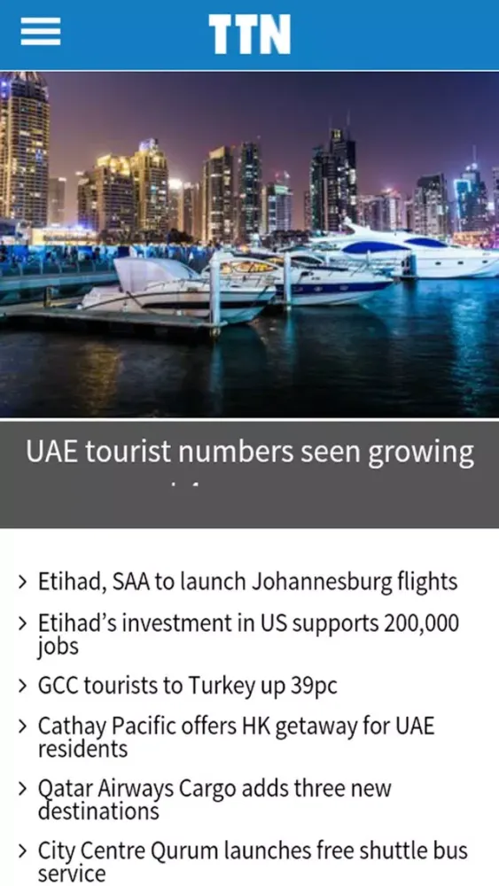 Travel and Tourism News Screenshots