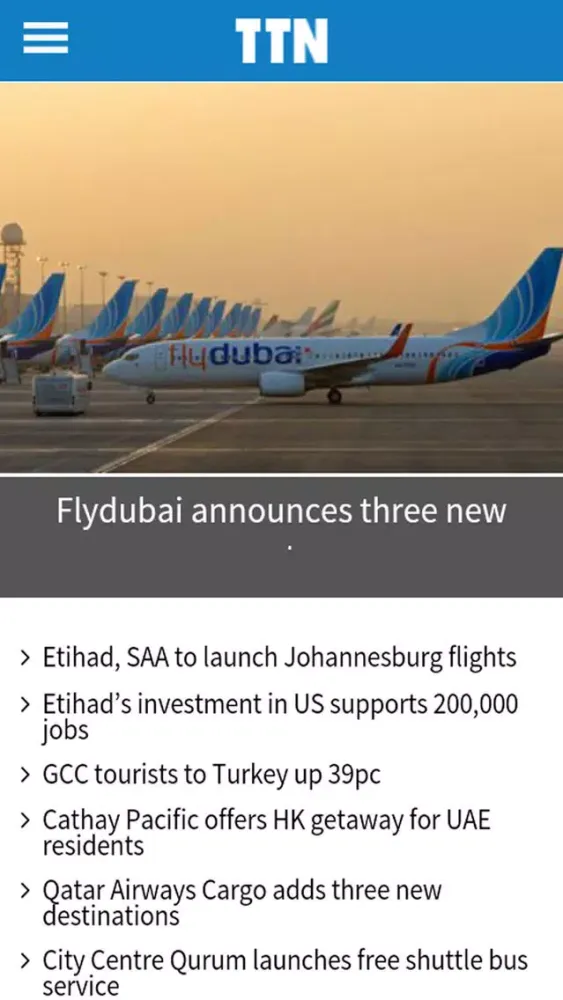 Travel and Tourism News Screenshots