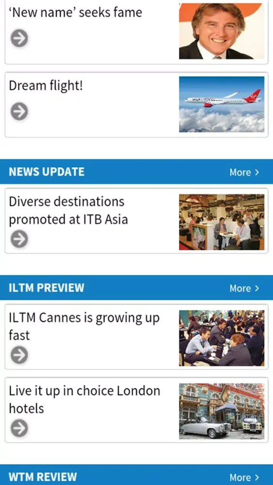 Travel and Tourism News Screenshots