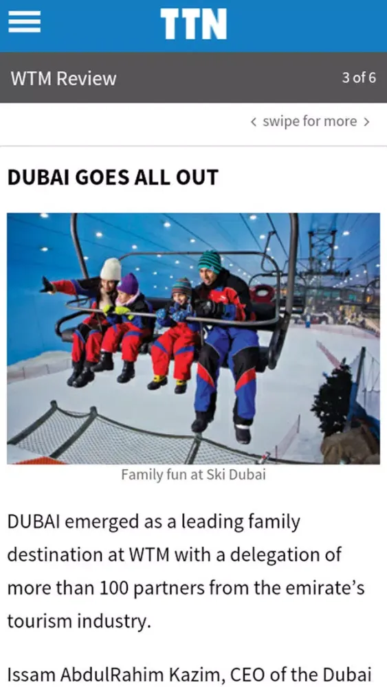 Travel and Tourism News Screenshots