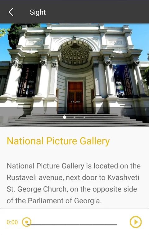 Travel Guide Screenshots