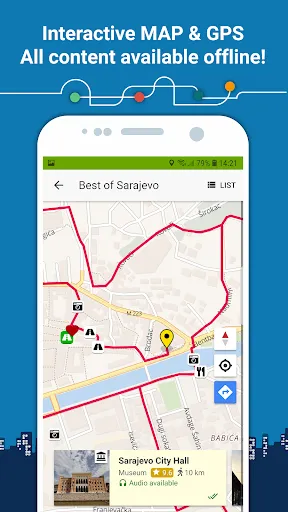 Скриншоты Guide2Sarajevo - Audio Guide