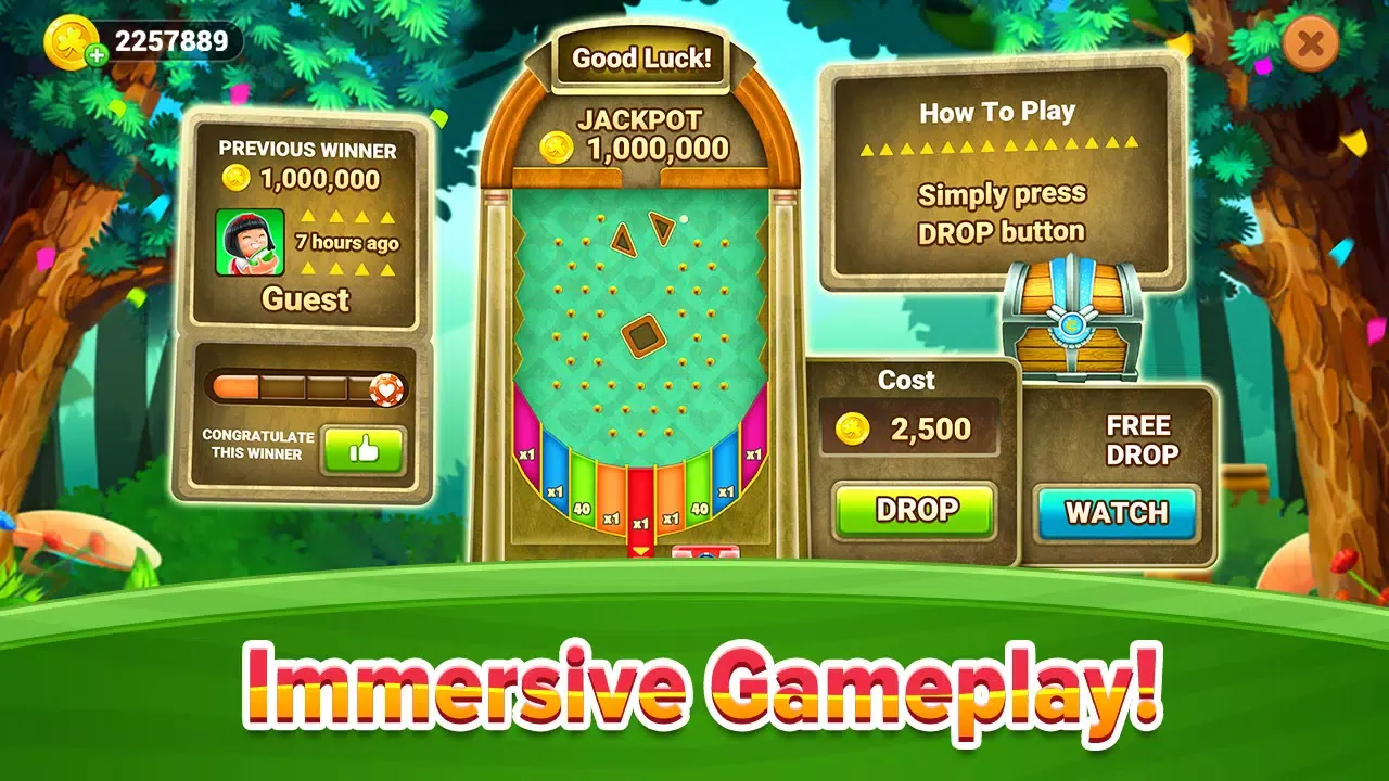 ภาพหน้าจอของ TriPeaks Solitaire Treasure