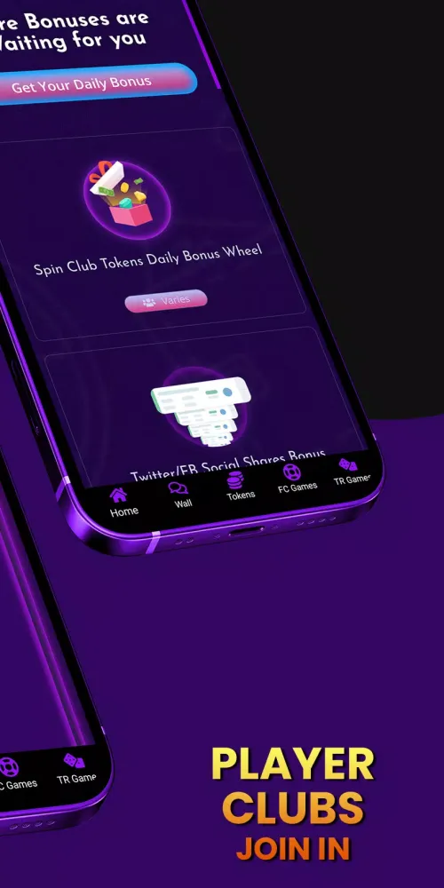 TR Club Screenshots