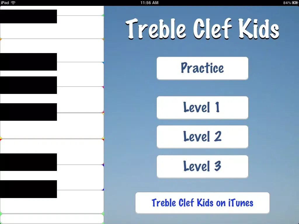 تصاویر Treble Clef Kids iPad 