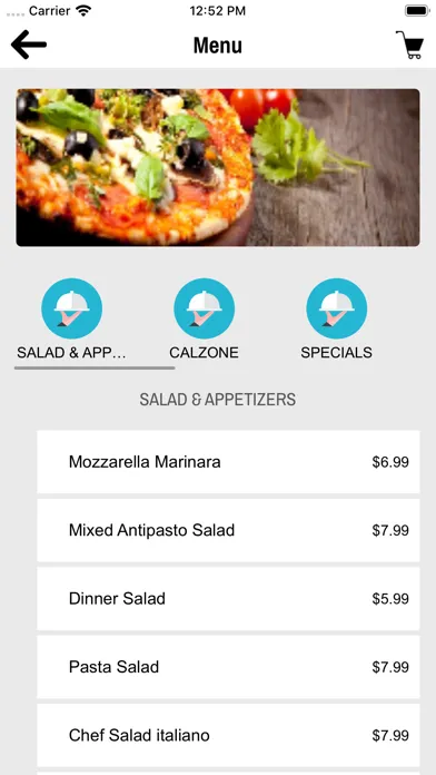 Capturas de tela do Amecis Pizza & Pasta - Oxnard