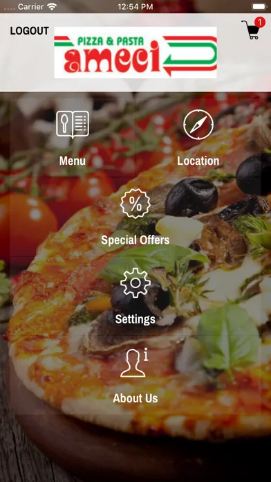 Capturas de tela do Amecis Pizza & Pasta - Oxnard