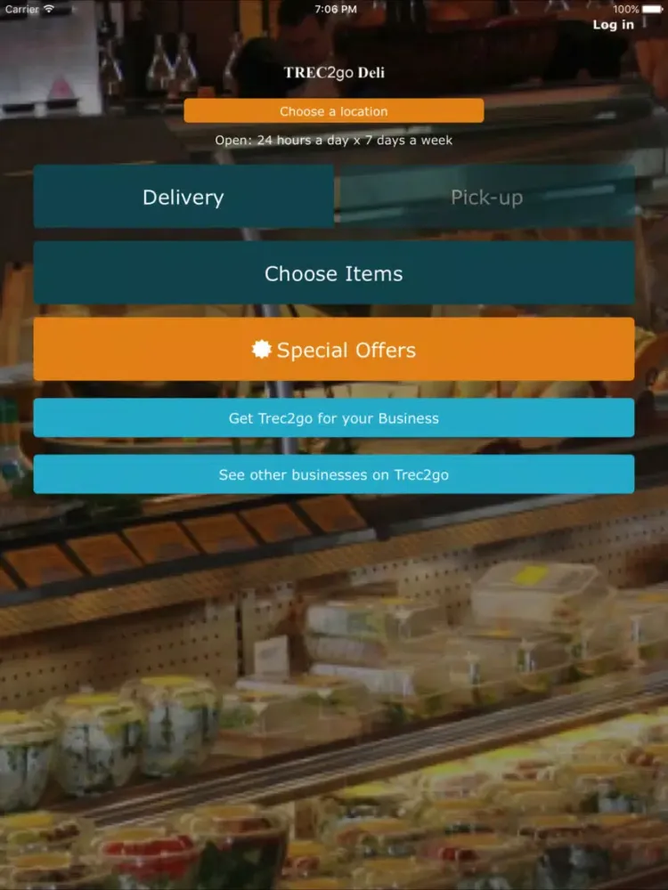 Capturas de pantalla de Trec2go Deli iPad 