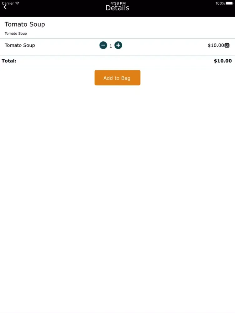 Capturas de pantalla de Trec2go Deli iPad 