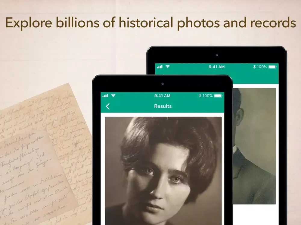 ภาพหน้าจอของ TreeOrigin. Family Tree Maker iPad 