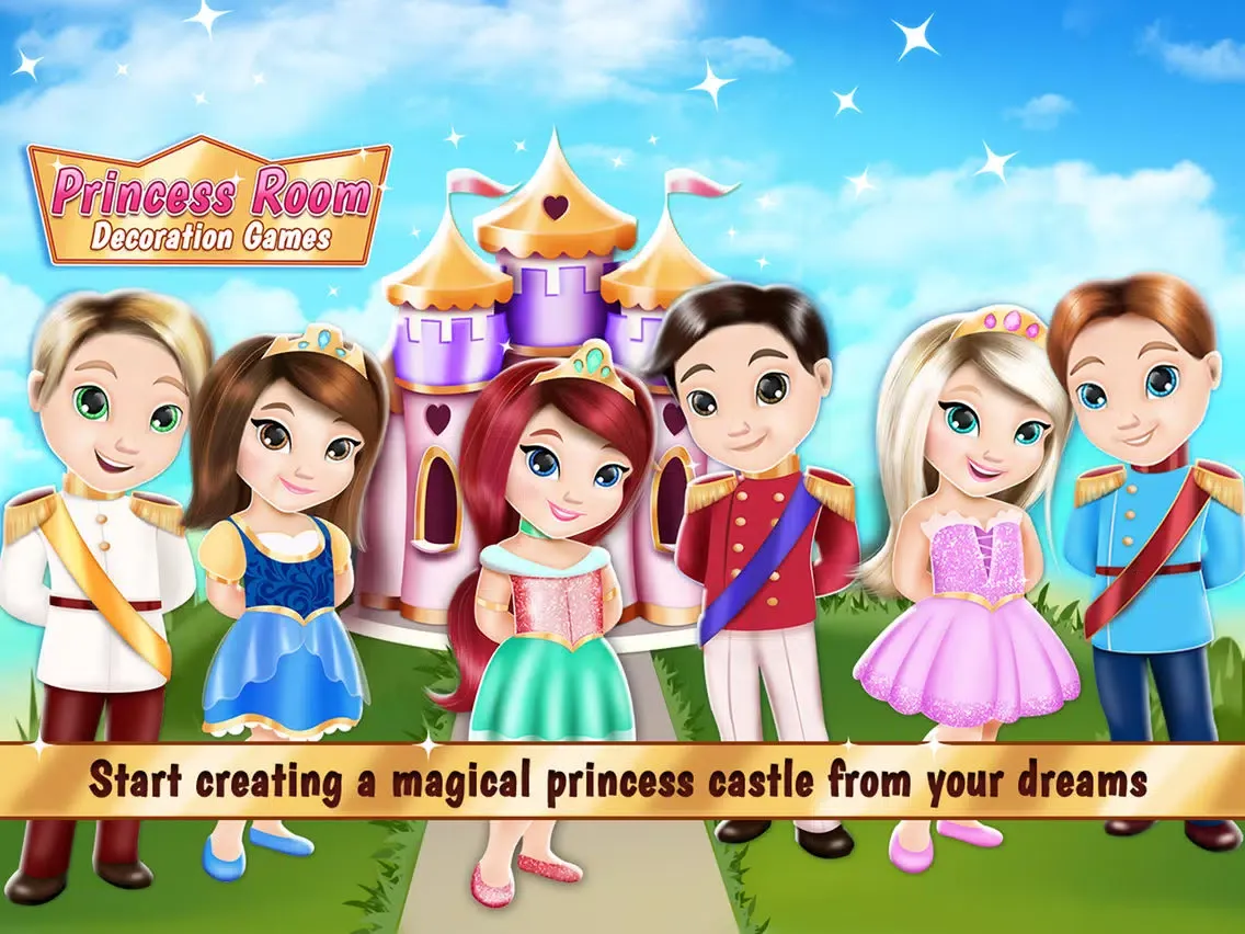 Princess Room Decoration Game – Dollhouse Designer iPad 應用截圖