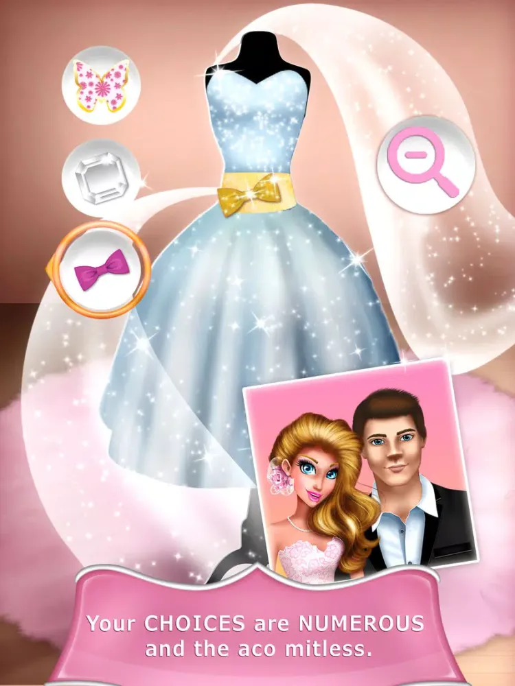 Wedding Dress Designer Game - Fashion Studio iPad 应用截图