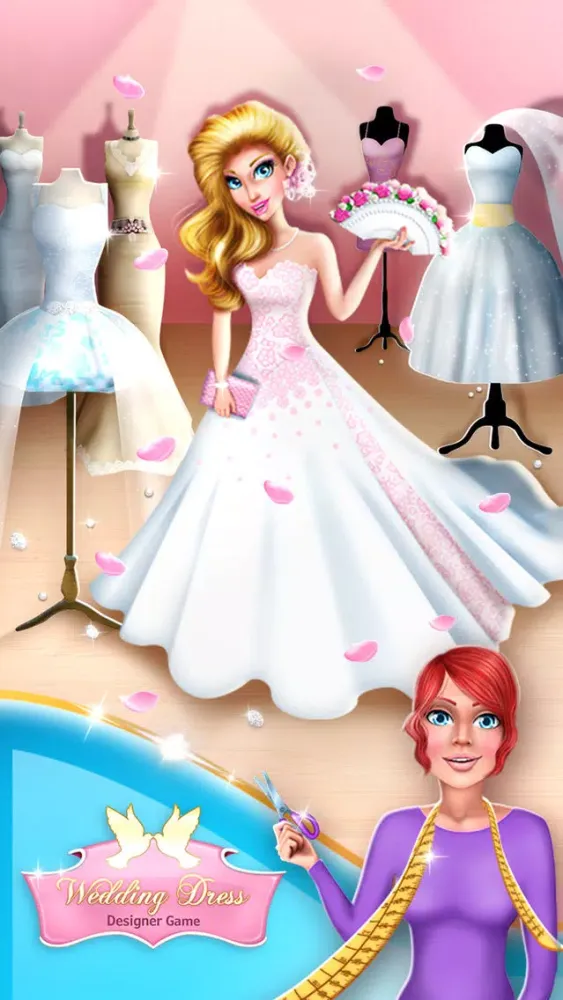 Wedding Dress Designer Game - Fashion Studio应用截图