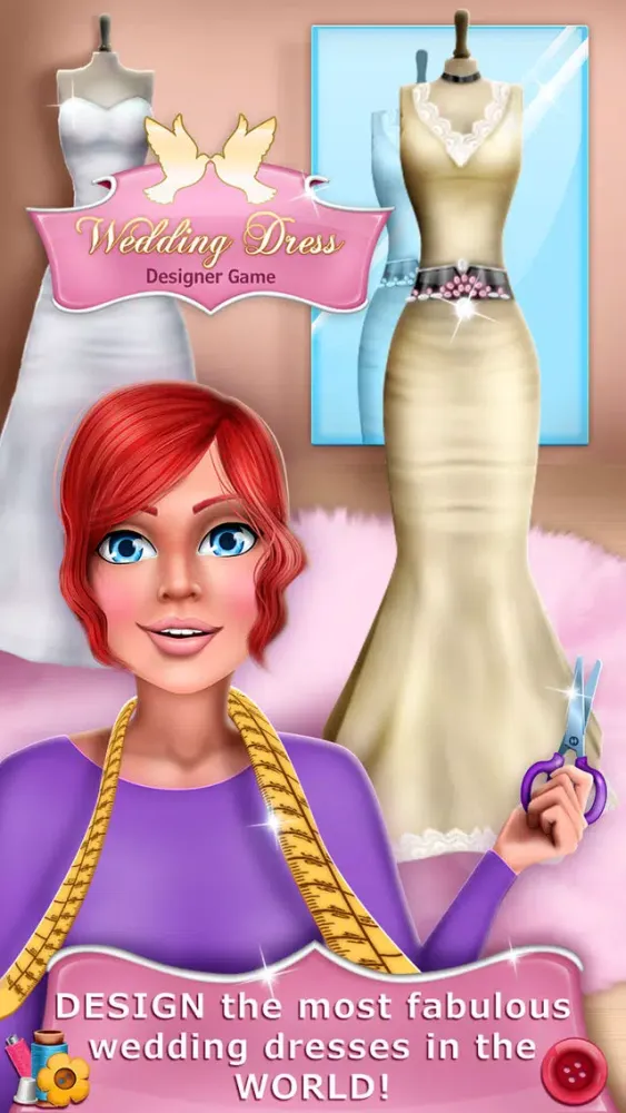 Wedding Dress Designer Game - Fashion Studio应用截图