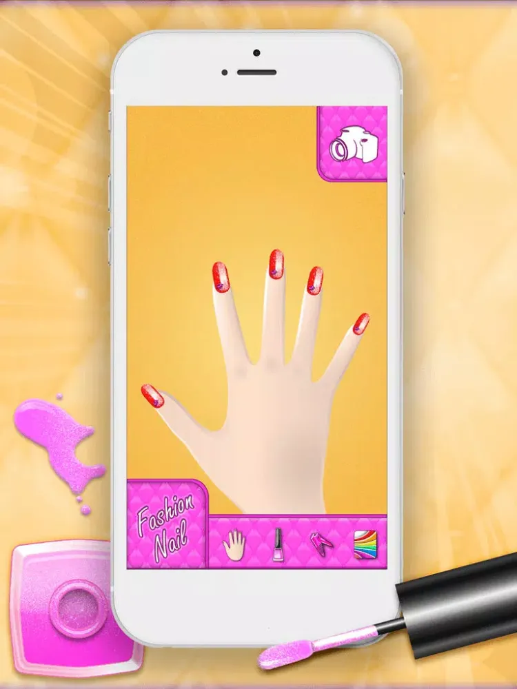 Capturas de pantalla de Fashion Nail Art Salon iPad 
