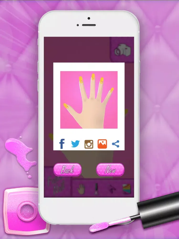 Capturas de pantalla de Fashion Nail Art Salon iPad 