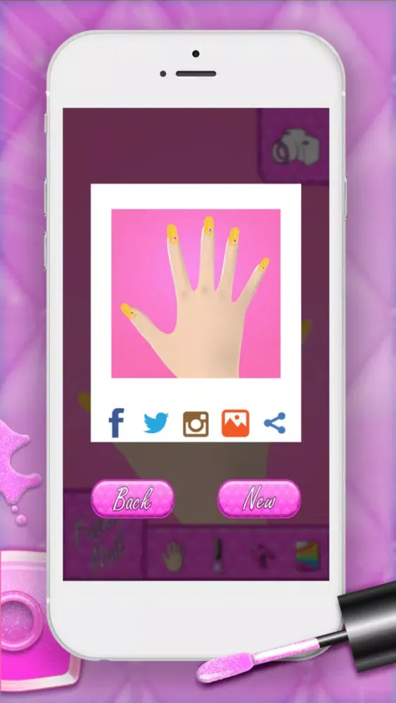 Capturas de pantalla de Fashion Nail Art Salon