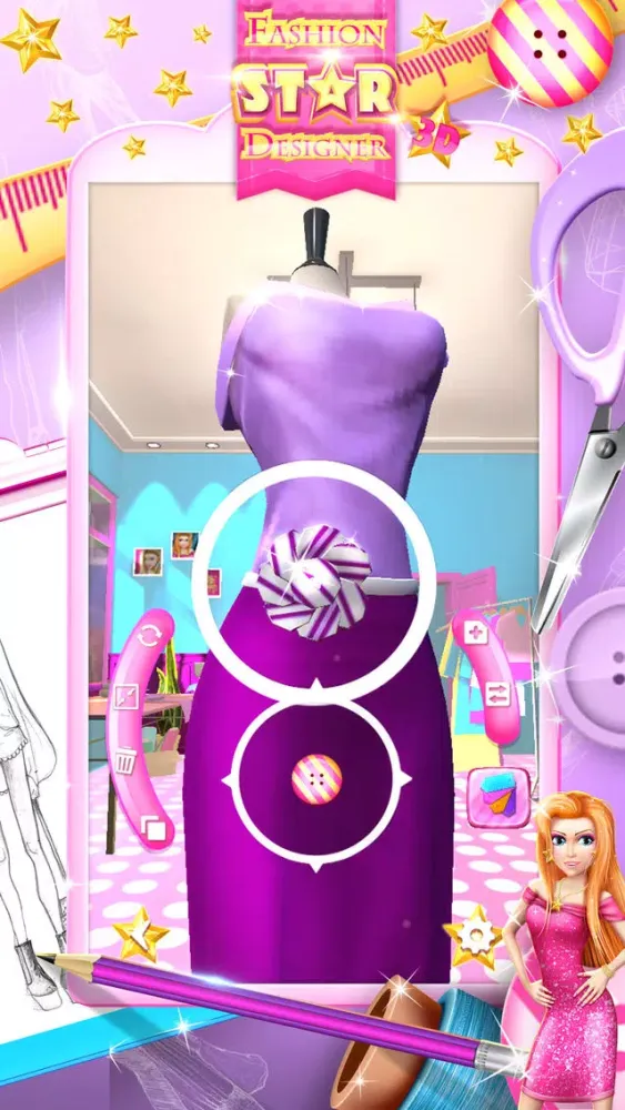 Fashion Star Designer 3D: Design and Make Clothes Screenshots