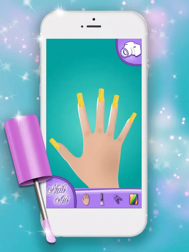 Nail Art Designs Games: Manicure Salon for Fashion Girl.s and Top Star Nail Makeover iPad Screenshots