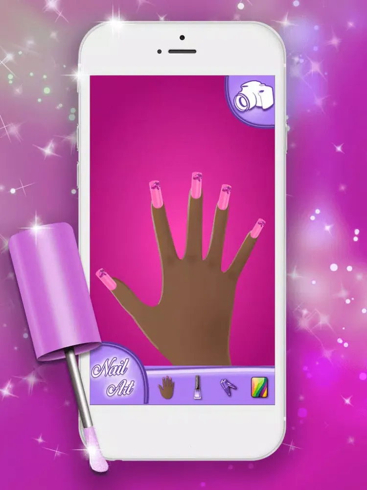 Nail Art Designs Games: Manicure Salon for Fashion Girl.s and Top Star Nail Makeover iPad Screenshots