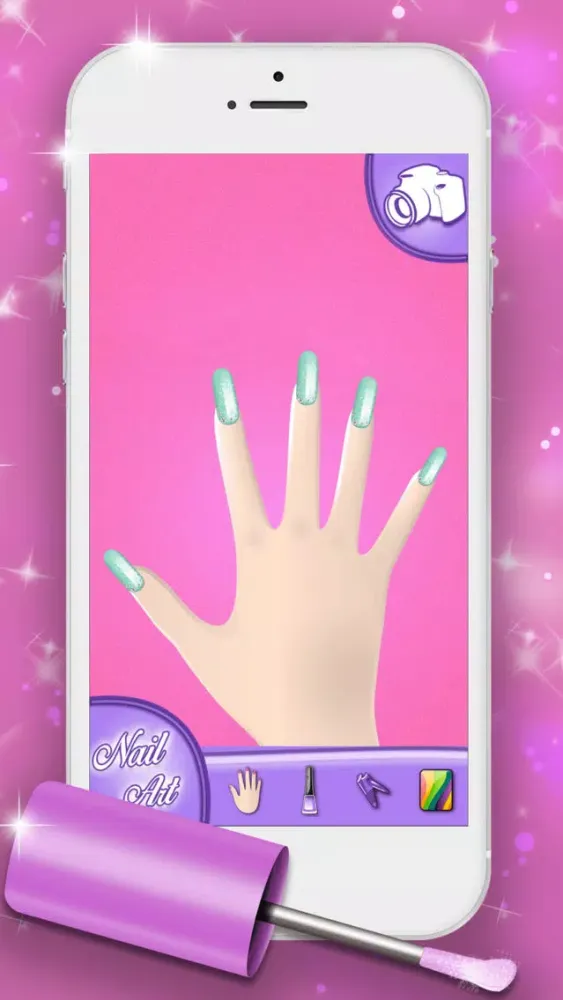 Nail Art Designs Games: Manicure Salon for Fashion Girl.s and Top Star Nail Makeover Screenshots