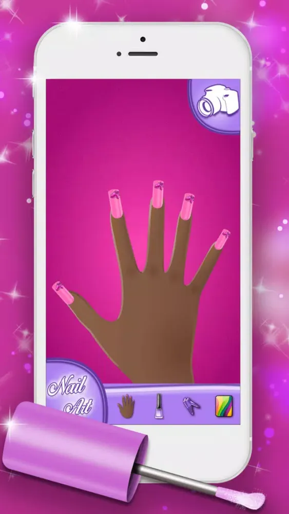 Nail Art Designs Games: Manicure Salon for Fashion Girl.s and Top Star Nail Makeover Screenshots