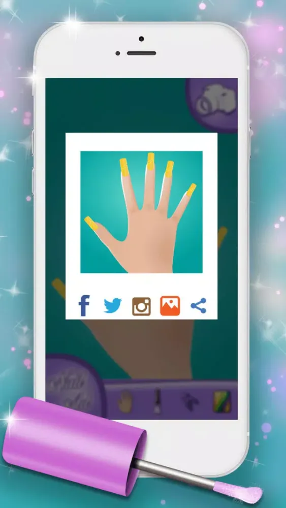 Nail Art Designs Games: Manicure Salon for Fashion Girl.s and Top Star Nail Makeover Screenshots