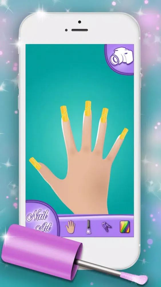 Nail Art Designs Games: Manicure Salon for Fashion Girl.s and Top Star Nail Makeover Screenshots