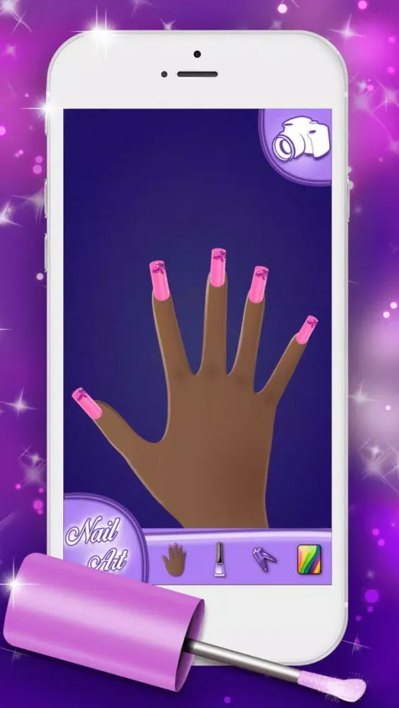 Nail Art Designs Games: Manicure Salon for Fashion Girl.s and Top Star Nail Makeover Screenshots