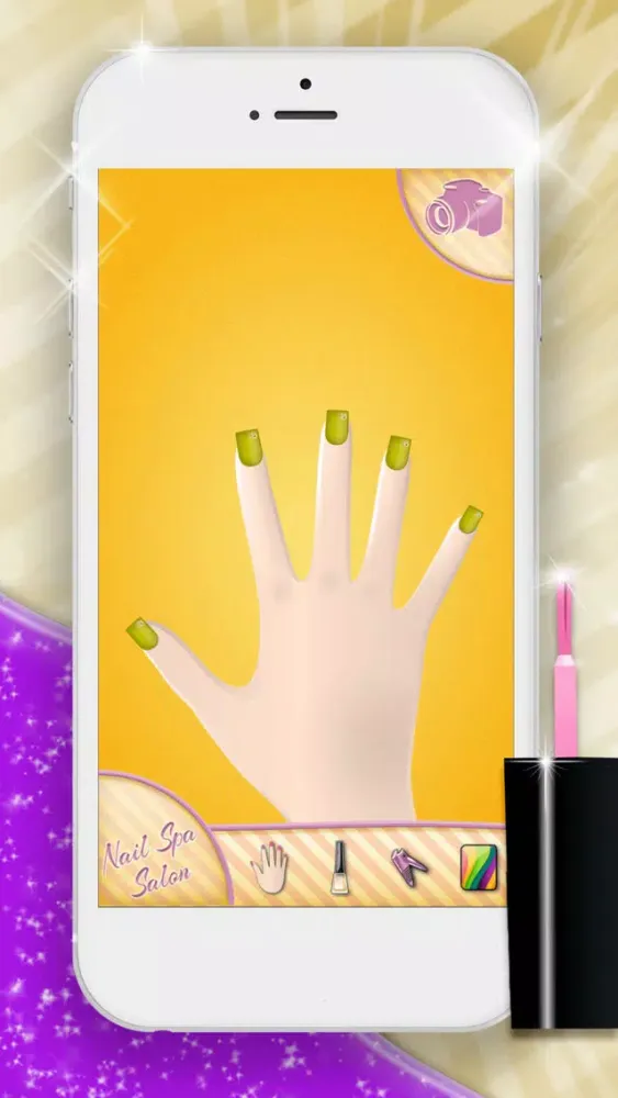 Nail Spa Salon Girls Games: Nail Makeover and Manicure Salon for Fashion Girl.s應用截圖