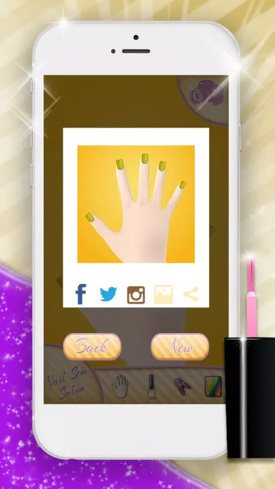 Nail Spa Salon Girls Games: Nail Makeover and Manicure Salon for Fashion Girl.s應用截圖