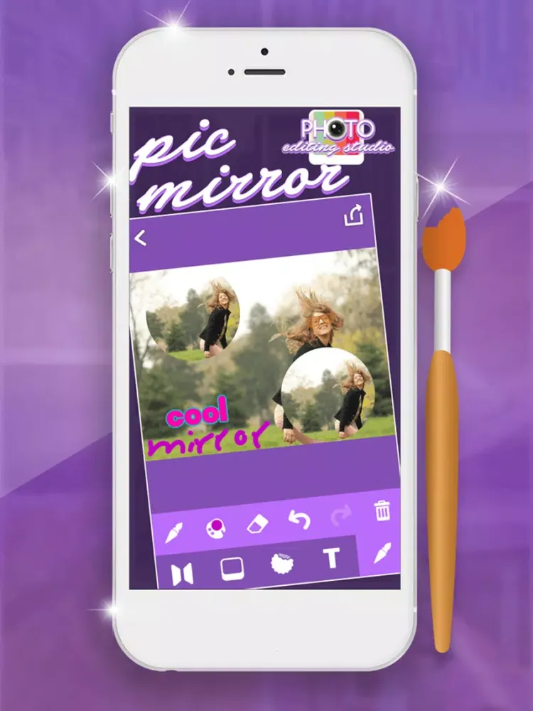 Tangkapan skrin Photo Editing Studio: Amazing picture filters and photo effects for fantastic collages iPad 