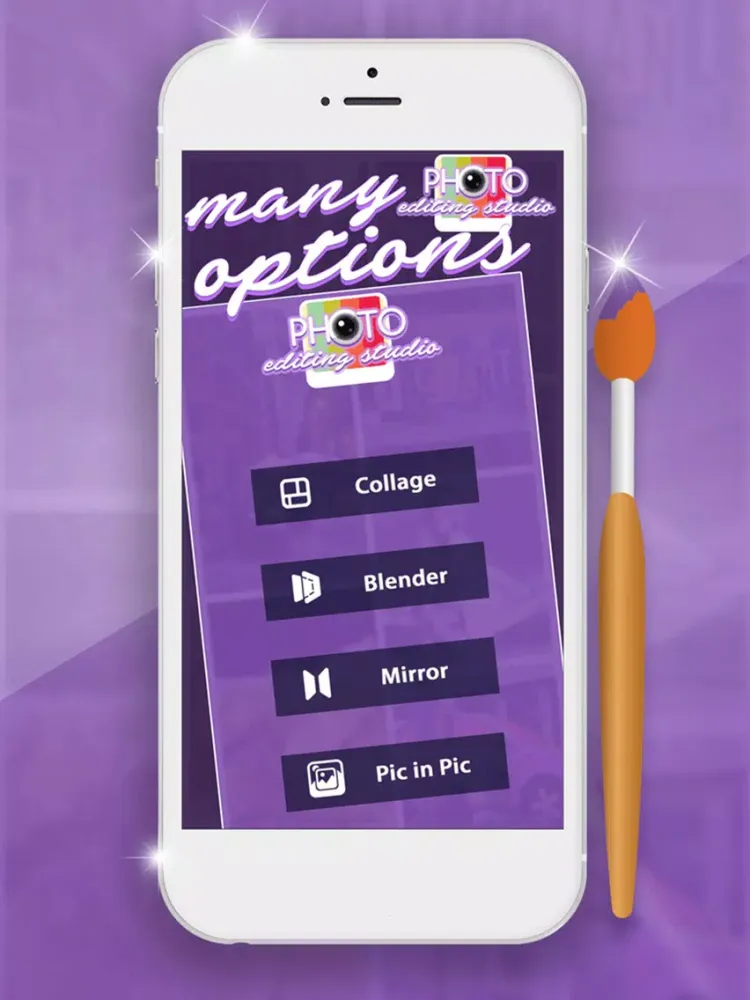 Tangkapan skrin Photo Editing Studio: Amazing picture filters and photo effects for fantastic collages iPad 