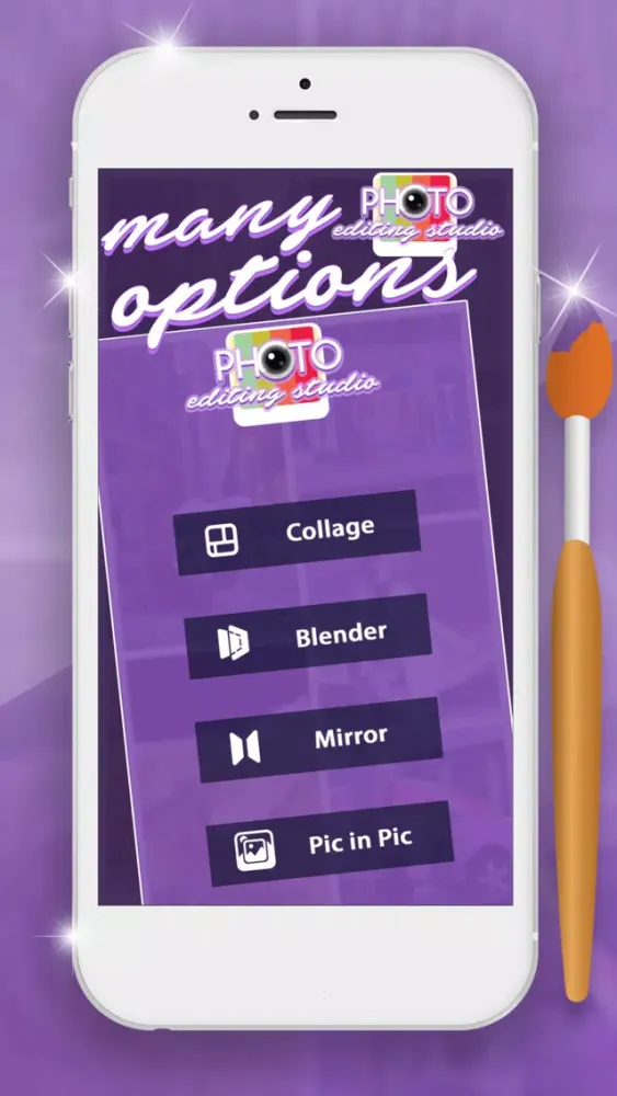 Tangkapan skrin Photo Editing Studio: Amazing picture filters and photo effects for fantastic collages