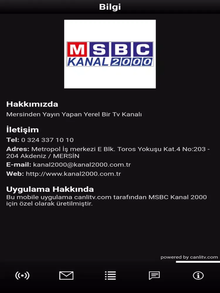 MSBC Kanal 2000 Mobile iPad 应用截图