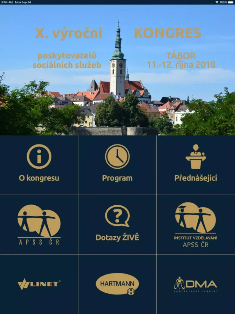 APSS 2018 iPad 应用截图