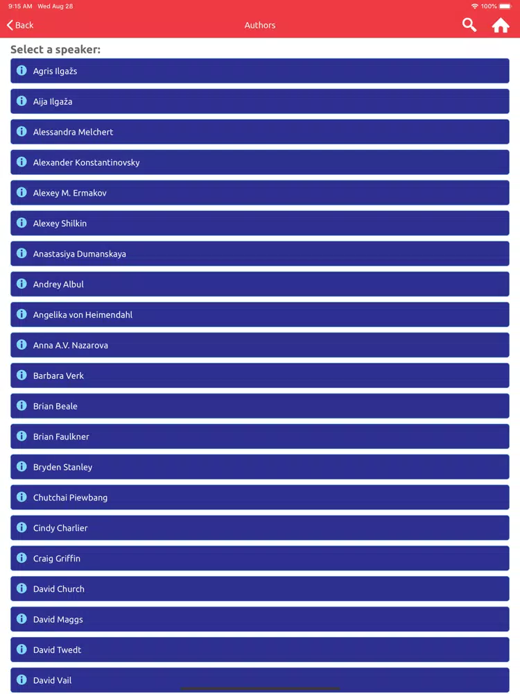 Tangkapan skrin FECAVA 2019 iPad 
