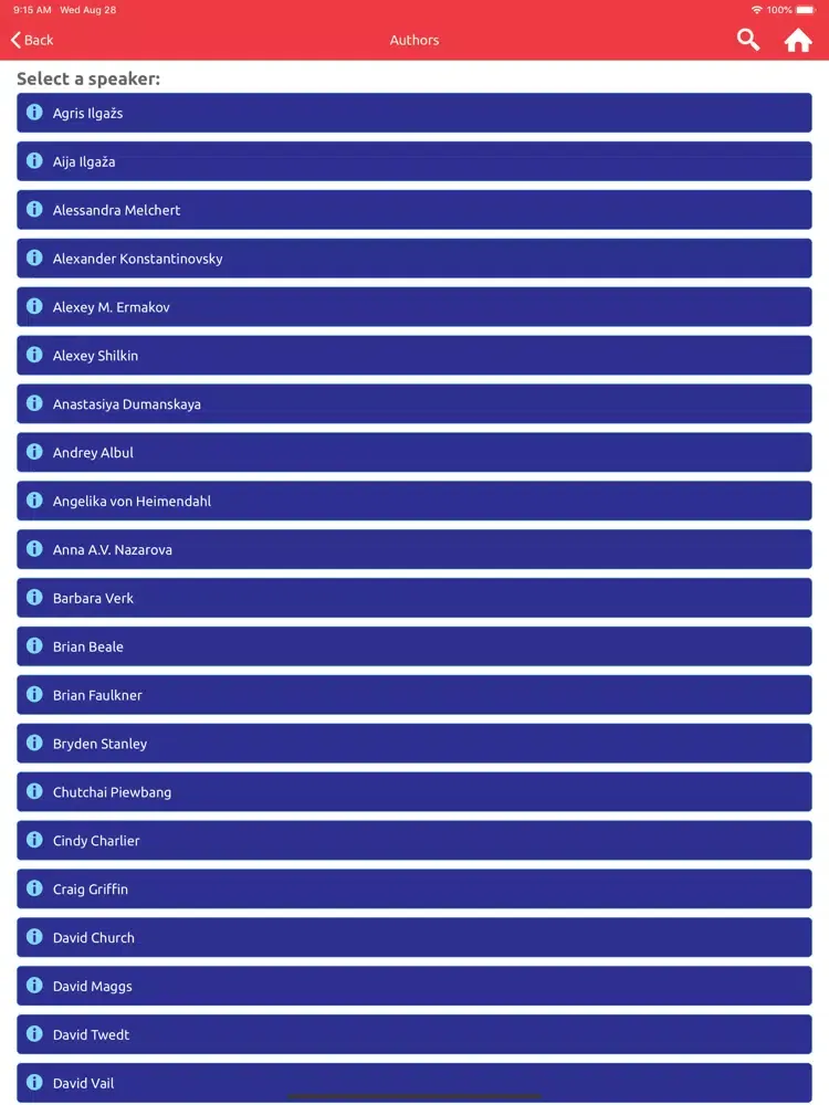 FECAVA 2019 iPad  Ekran Görüntüleri