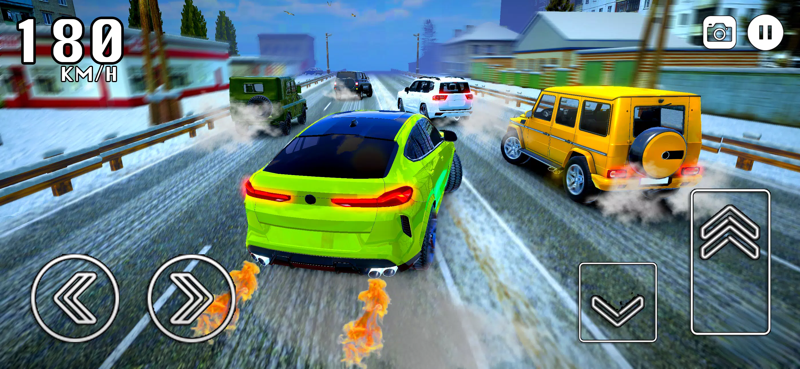Caucasus Racer Russian Village Screenshots
