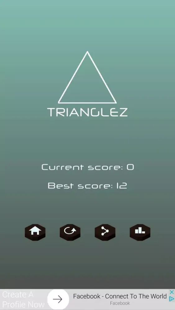 Tangkapan layar Trianglez