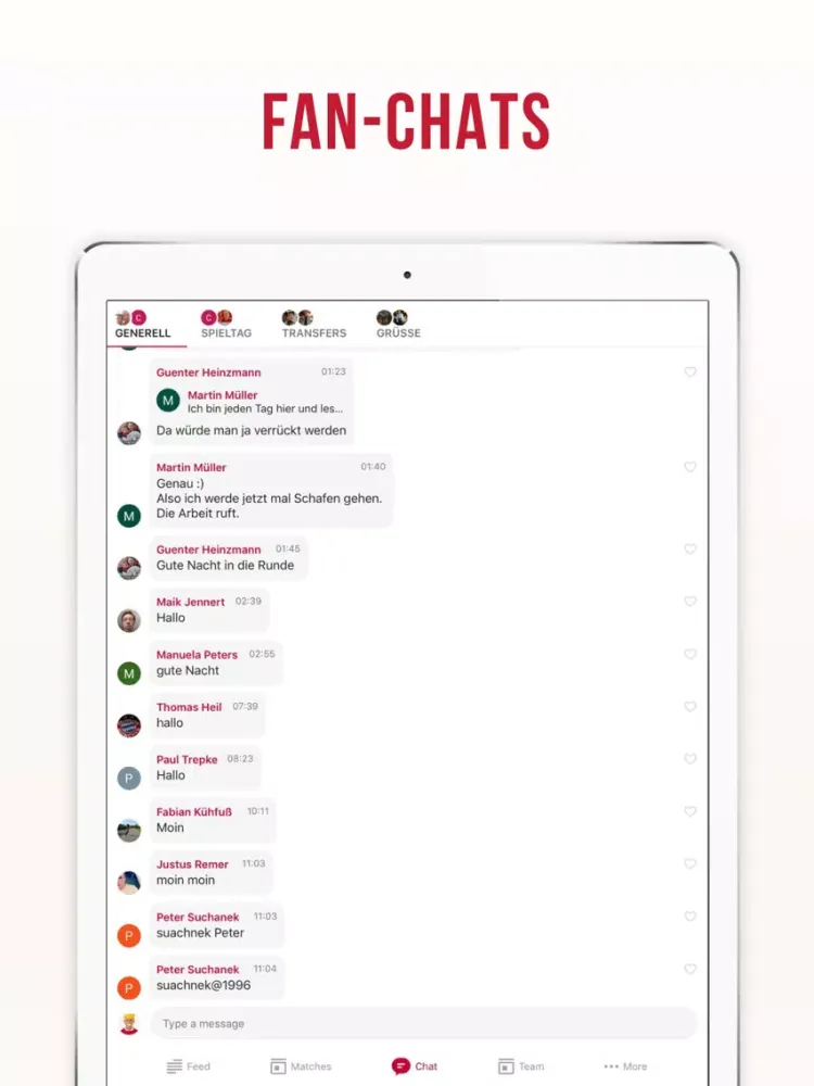 Bayern Live - Inoffizielle iPad  Screenshots