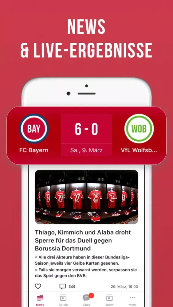 Bayern Live - Inoffizielle Screenshots