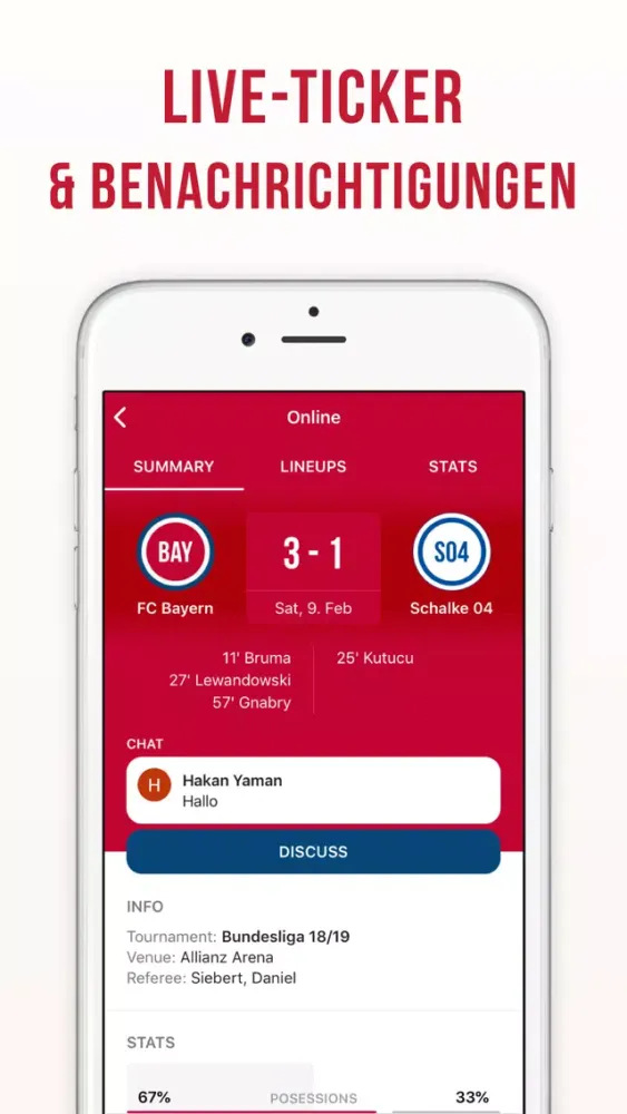 Bayern Live - Inoffizielle Screenshots