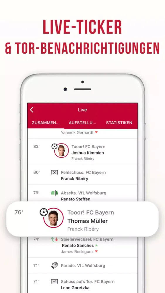 Bayern Live - Inoffizielle Screenshots