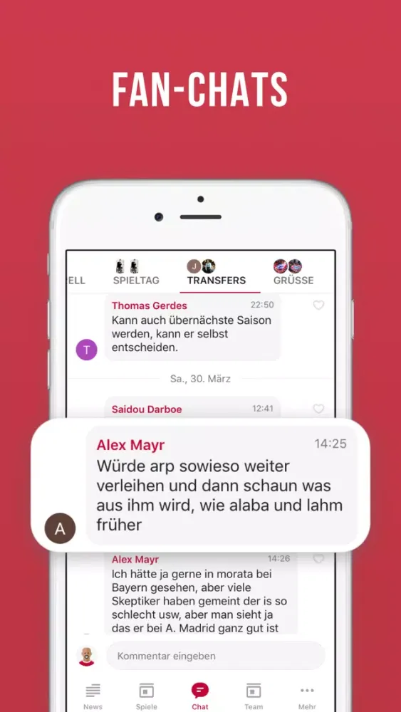 Bayern Live - Inoffizielle Screenshots