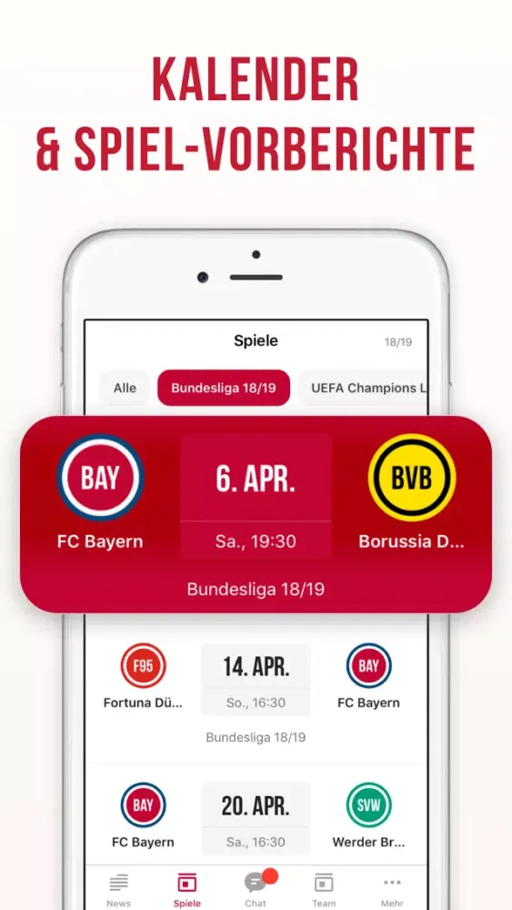 Bayern Live - Inoffizielle Screenshots